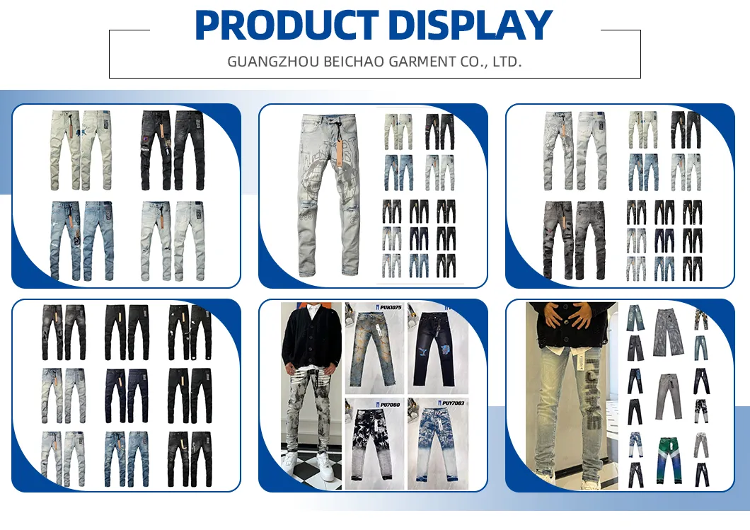 Calças Jeans Retro Whiskering para Atividades ao Ar Livre