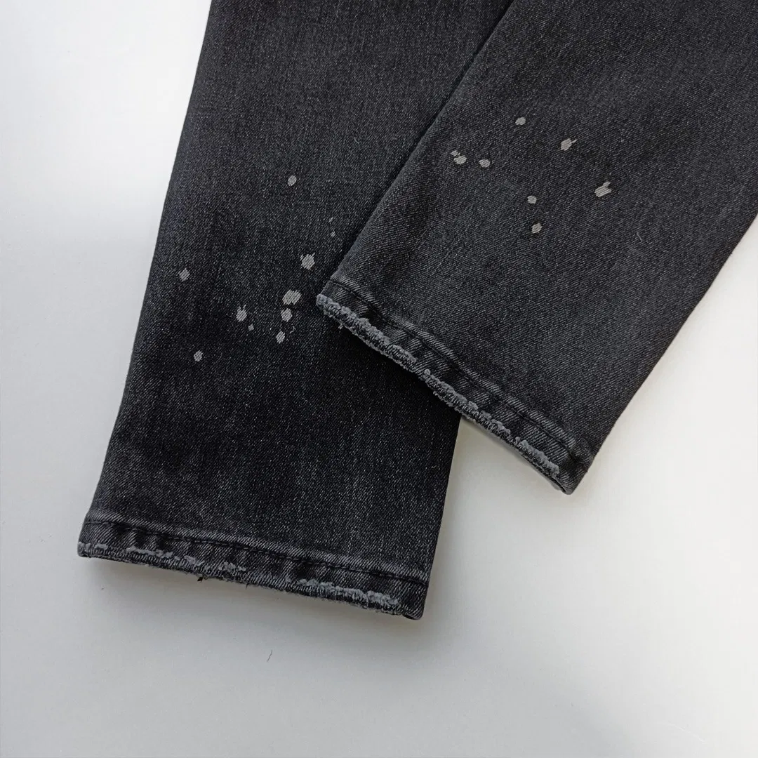 Fabricante de Jeans Slim Fit Vintage Lavado Inspirado na Ksubii