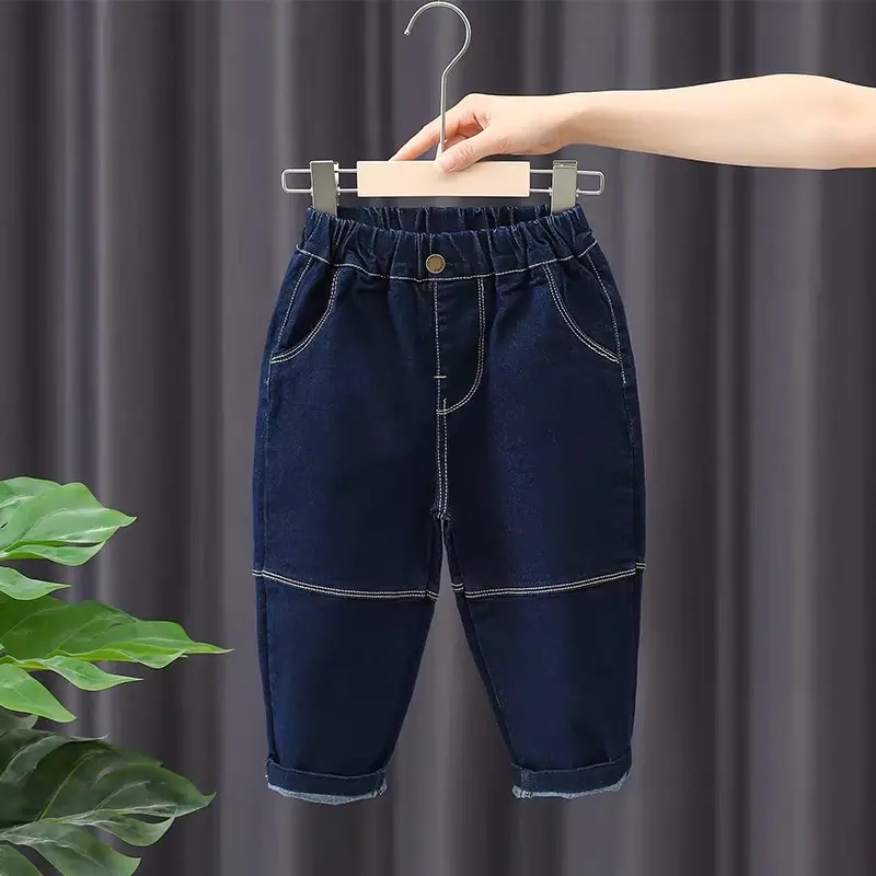 Preço de Atacado Novo Design de Calças de Moda Infantil Calças Jeans para Meninos