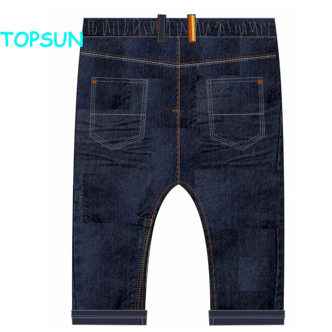 Calças de Denim Personalizadas de Outono para Crianças Meninos Jeans Bordados