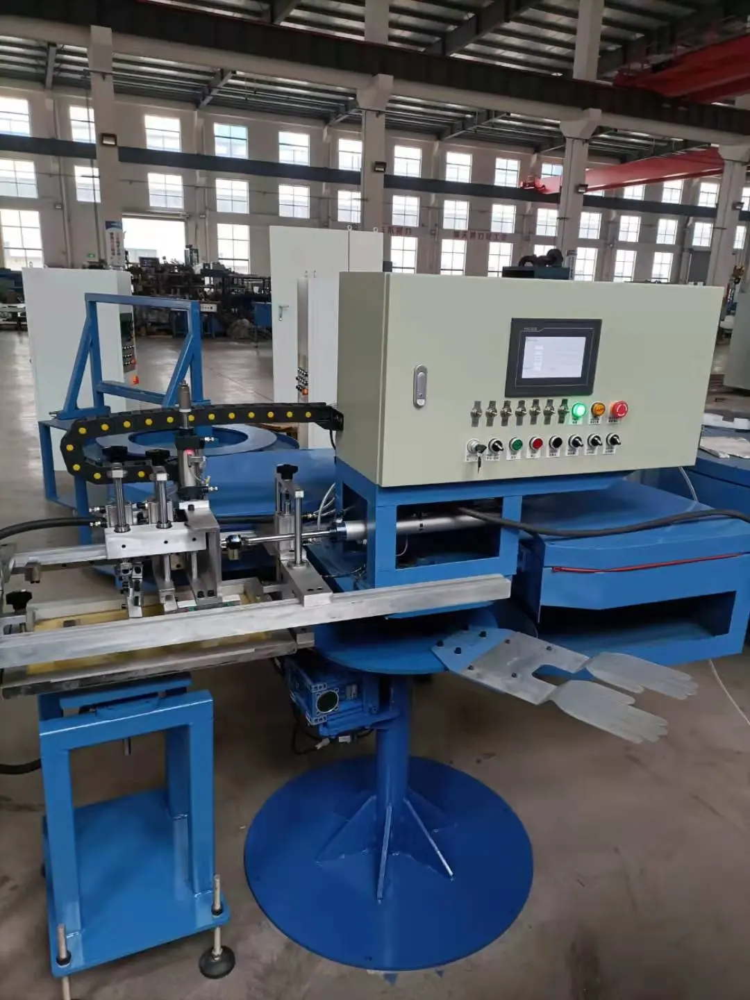 China Trending Products   Sock Making Machine Price  - Dotting Gloves and Socks Automatic Rotary non-slip Dotting Machine - Rainbowe Exporters, Companies