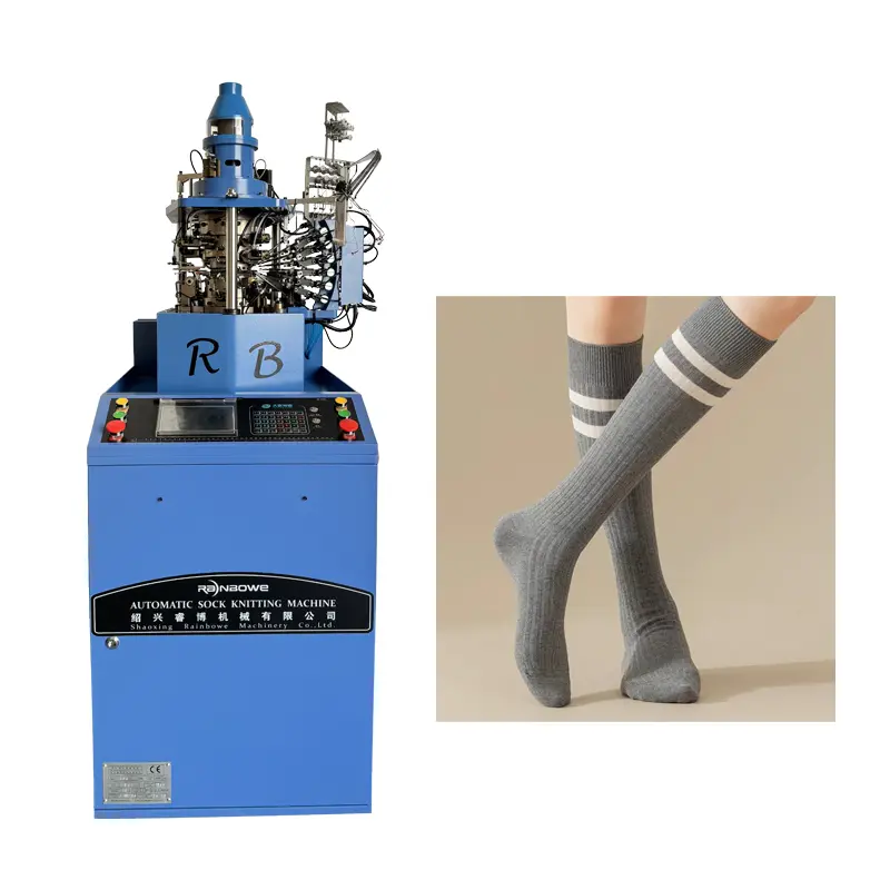 Cheap Full Automatic Computerised Double Cylinder Socks Making Machine Manufacturers, Factories