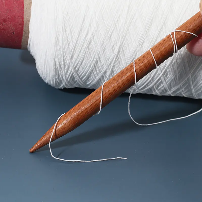 China High Qulaity 90#75#75 Polyester Rubber Thread Covered Yarn