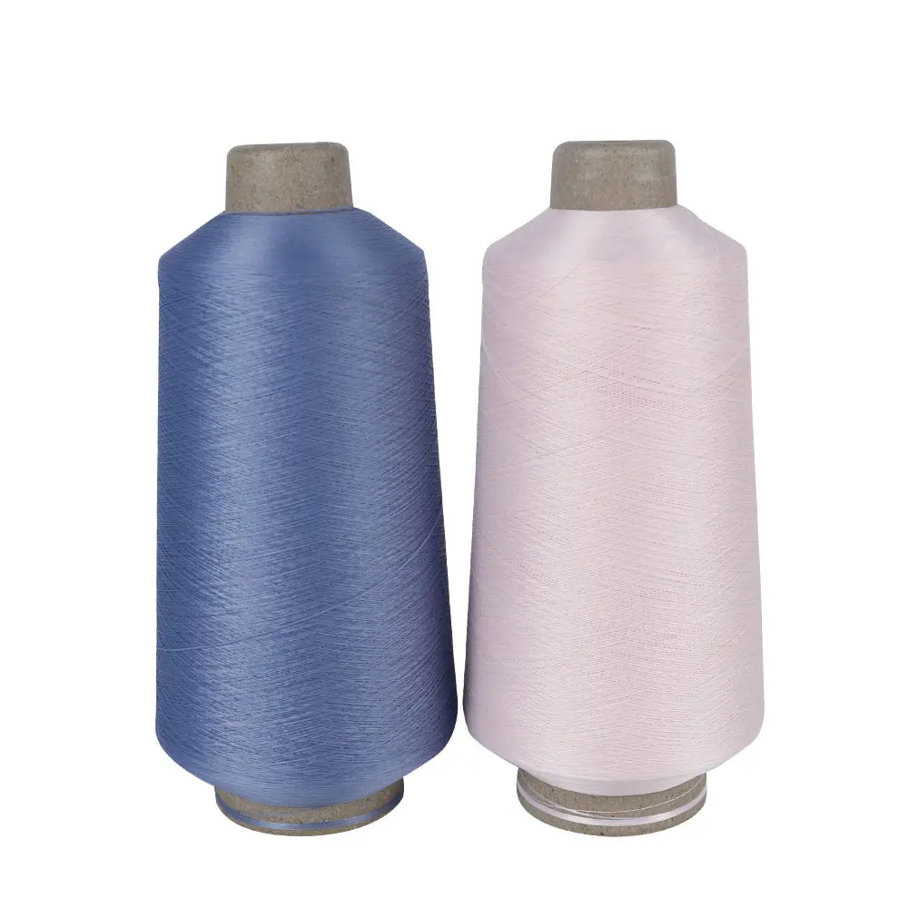 Cheap Price Colorful High Stretch Dty Polyester Yarn Spun Polyester Manufacturer