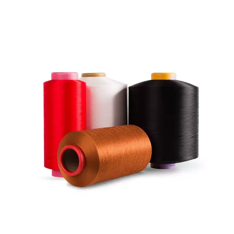Wholesale Custom 100% Polyester Dty Filament Yarn Colors