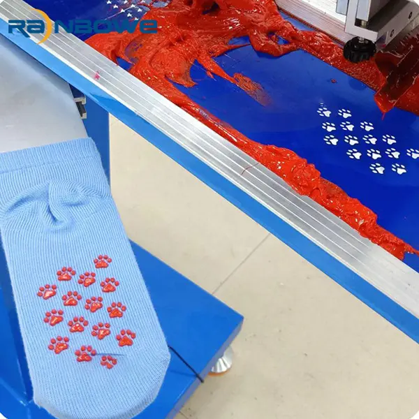 sock dotting machine structure