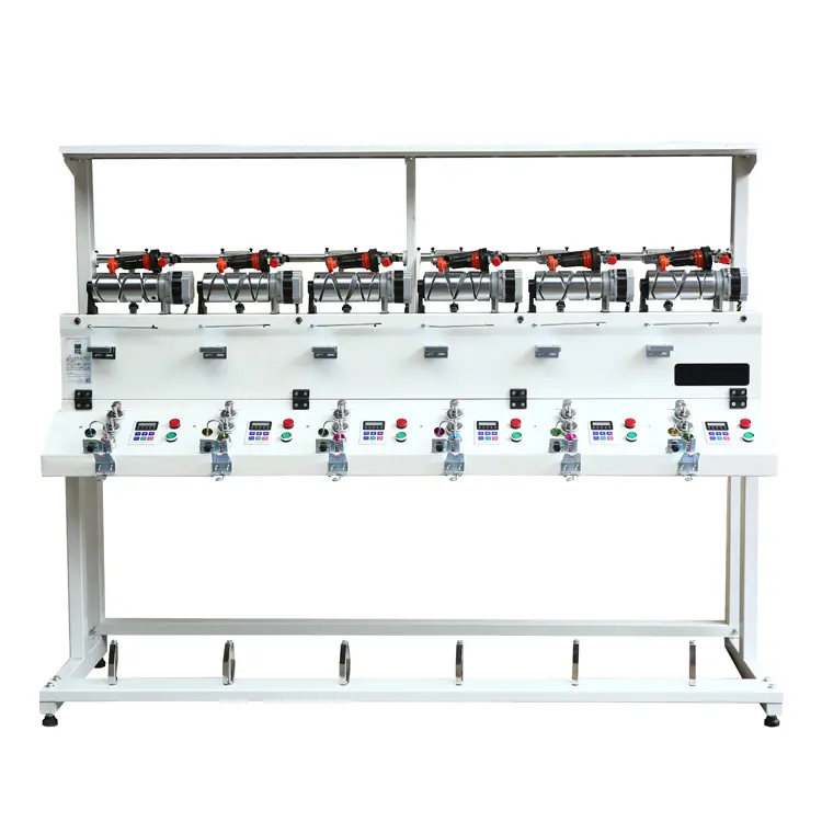 Cheap Double Head Automatic Cone Yarn Winding Machine Yarn Rewinder Machine on Sale Exporter, Product