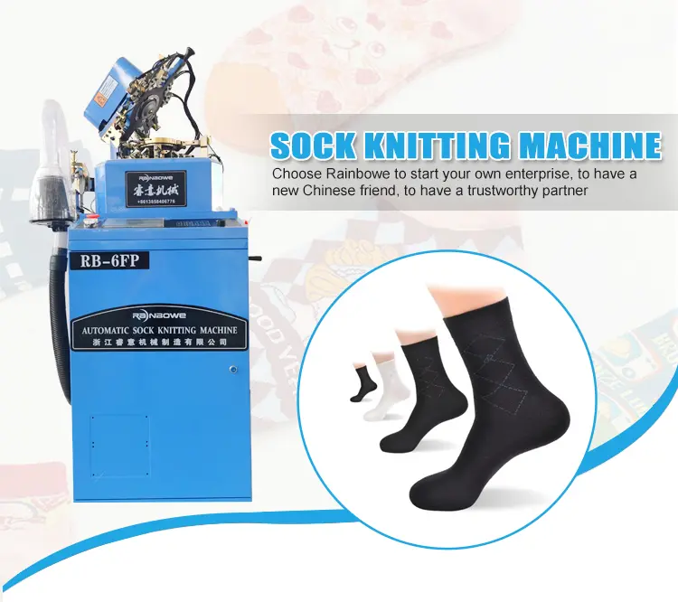 Computerized Korean Automatic Socks Knitting Machine Hosiery Machine