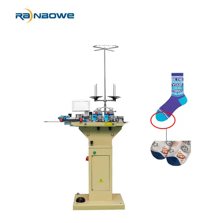 Custom Massive Selection for  Computerized Hosiery Machine  - High Speed Automatic Sock Toe Linking Machine for Socks - Rainbowe Exporter, Products