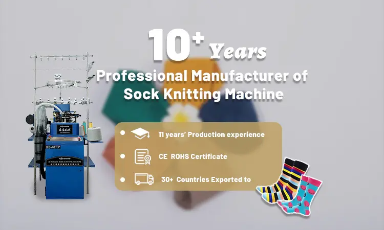 Socks Knitting Machine Operation