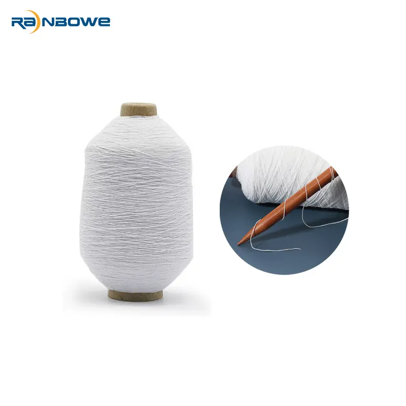 China Polyester Rubber Covered Yarn Natural Rubber Thread Yarn for Socks Manufacturer, Suppliers
