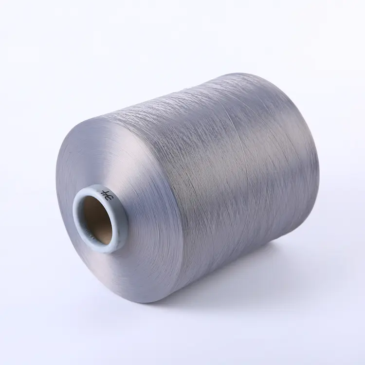 High-Quality Multi-color China Dty White/Black Polyester Yarn 100% Polyester Elastic Thread Company, Products