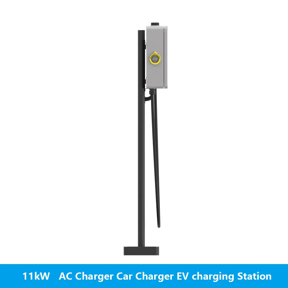 شاحن سيارة كهربائية منزلي 7kw&11kw شاحن تيار متردد لمحطة شحن السيارات الكهربائية