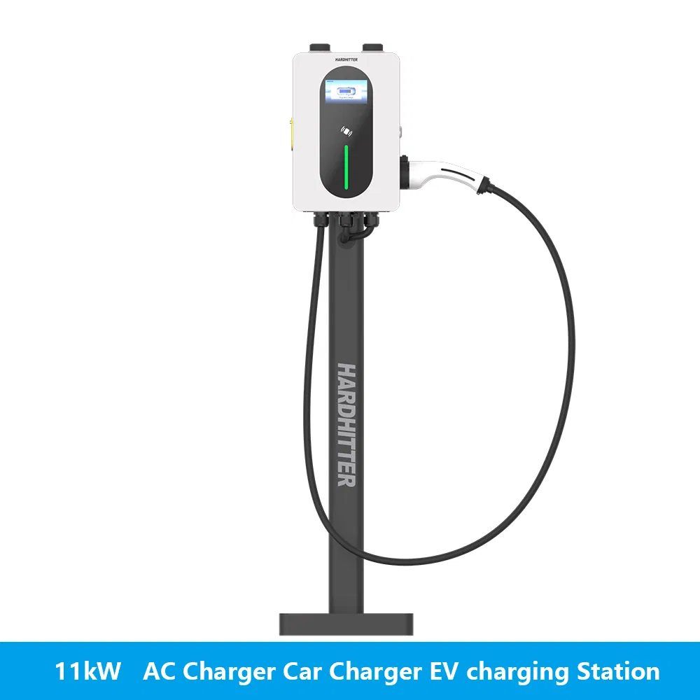 شاحن سيارة كهربائية منزلي 7kw&11kw شاحن تيار متردد لمحطة شحن السيارات الكهربائية