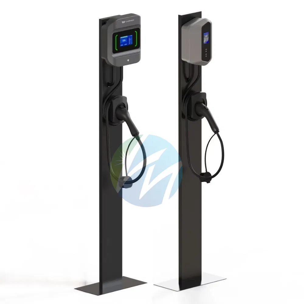 شاحنات كهربائية محمولة مثبتة على الحائط للمنزل والسيارة AC/DC Gbt Type2 CCS2 محطة شحن المركبات الكهربائية شاحن EV قابل للتحريك 7kw/11kw/22kw/30kw/40kw