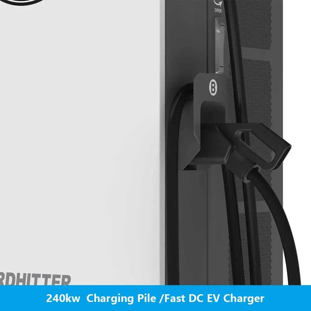 شاحن تيار مباشر CCS2 240kw محطة شحن كهربائية مثبتة على الحائط لمحطة شحن السيارات الكهربائية شاحن كهربائي ذكي للسيارات الكهربائية