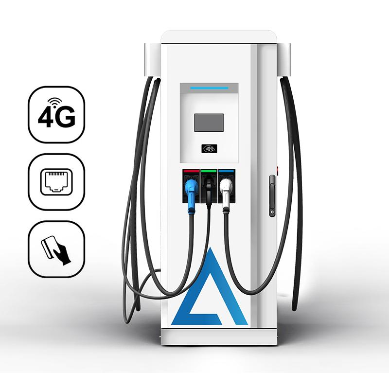 150kw شاحن سريع للسيارات الكهربائية شحن محطة شحن السيارات الكهربائية CCS Ocpp