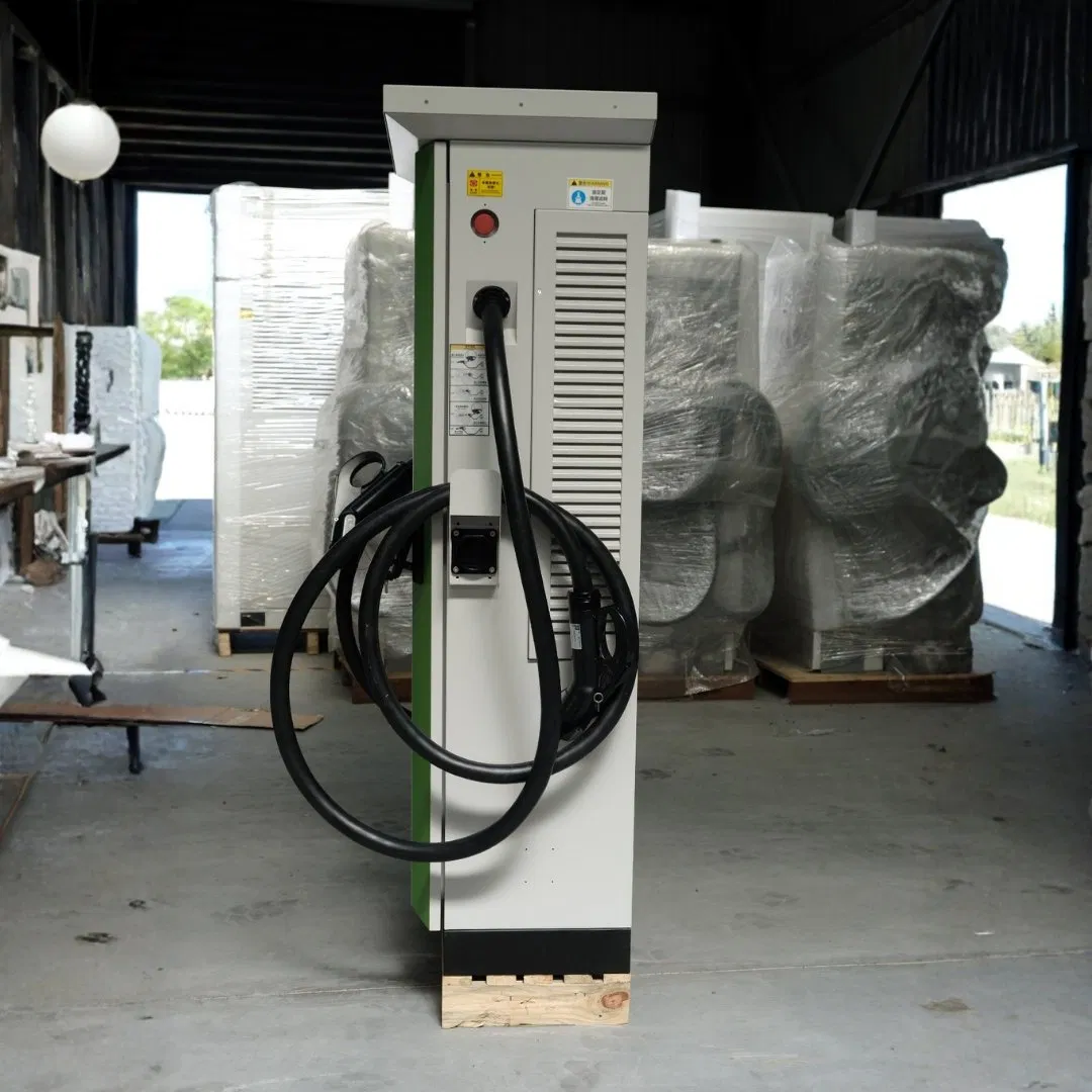 شاحن كهربائي معتمد من TUV CE Ocpp1.6 80kw بمدخلين وتحكم ذكي لشحن السيارة الكهربائية