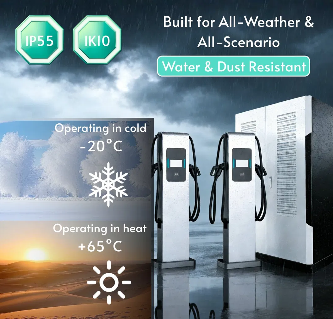 شاحن تيار مستمر من نوع تقسيم بقوة عالية 320kw 720kw 960kw ومصمم بشكل معياري للسيارات الكهربائية