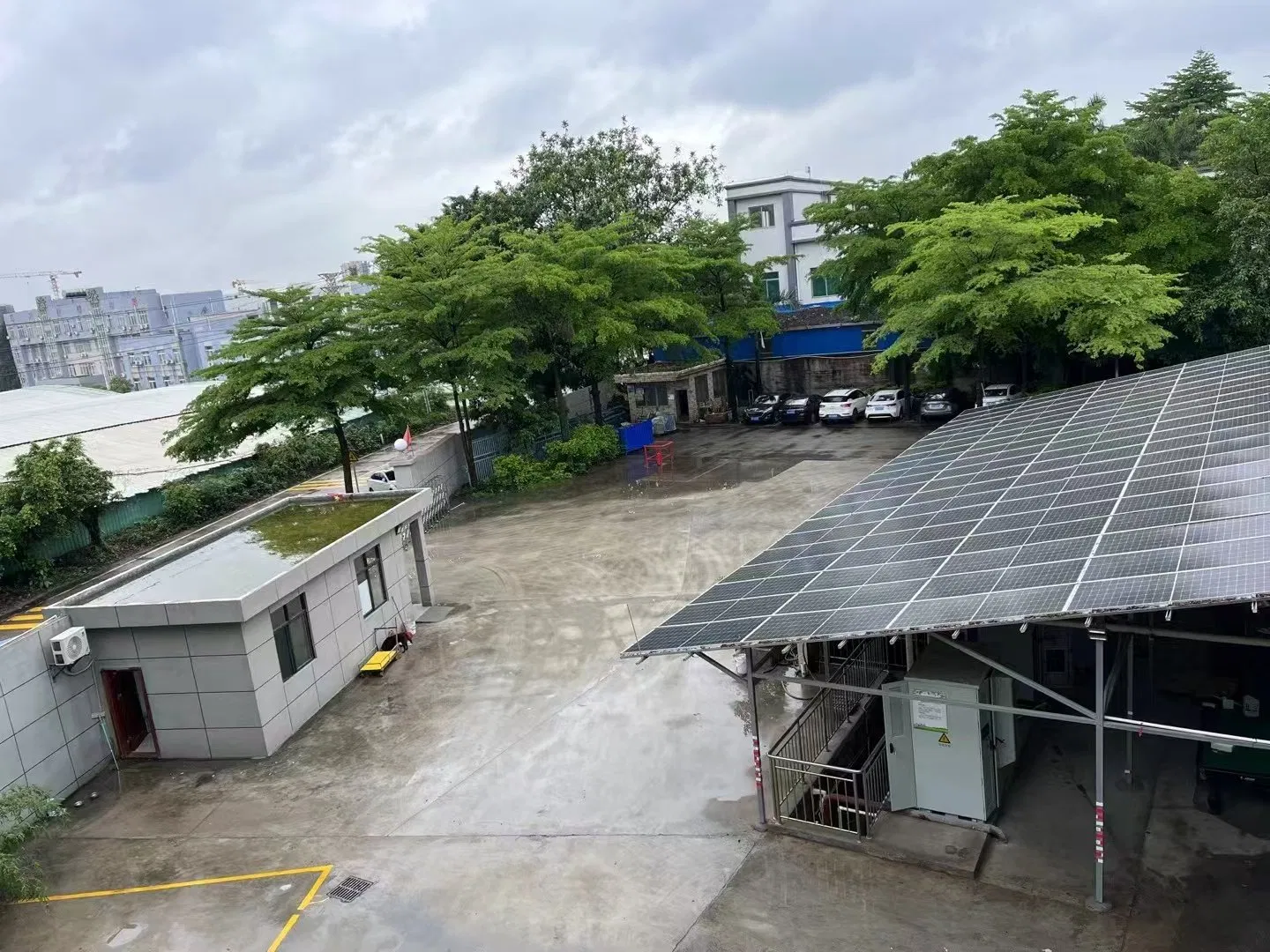 نظام شحن الطاقة الشمسية خارج الشبكة للسيارات الكهربائية CCS Gbt ناسو 60kw لشاحنات السيارات الكهربائية