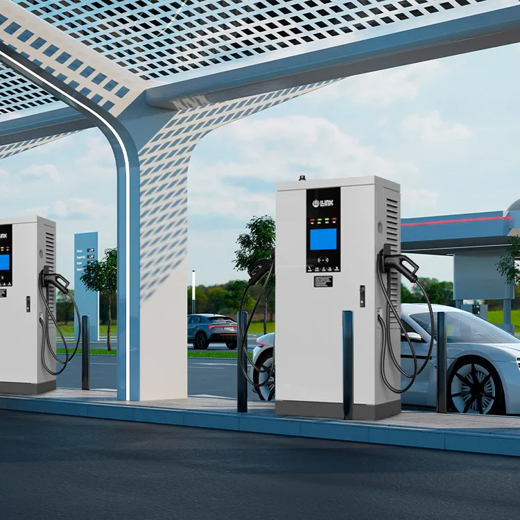 شاحن سريع عالي القدرة للتيار المباشر للمركبات الكهربائية، 60-240kw