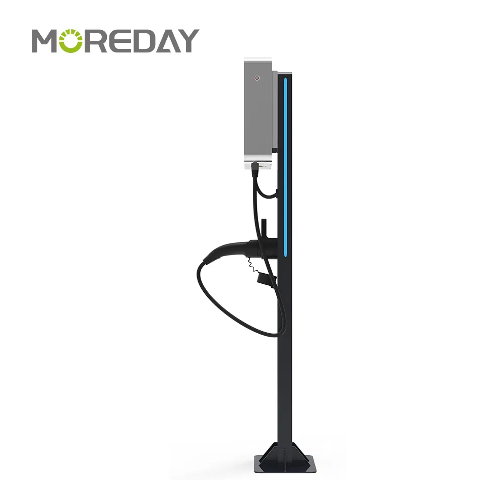 محطة شحن كهربائية مثبتة على الحائط للسيارات الكهربائية 7kw 11kw 22kw وحدة شحن منزلية جديدة للطاقة