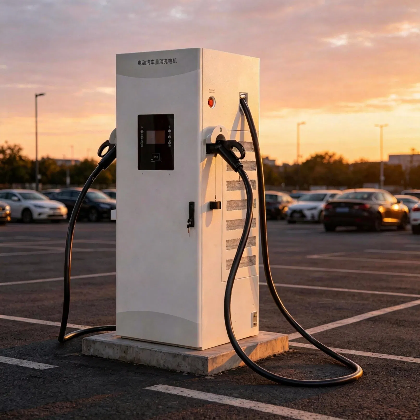 محطة شحن سريعة متعددة الطاقة 20kw-360kw للاستخدام التجاري والطرق السريعة لمحطة شحن السيارات الكهربائية