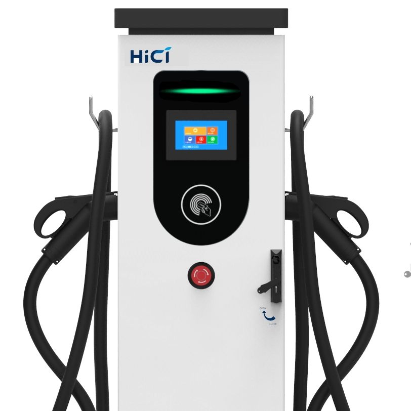 60kw /120kw/180kw CCS2+Gbt محطة شحن سريع للسيارات الكهربائية