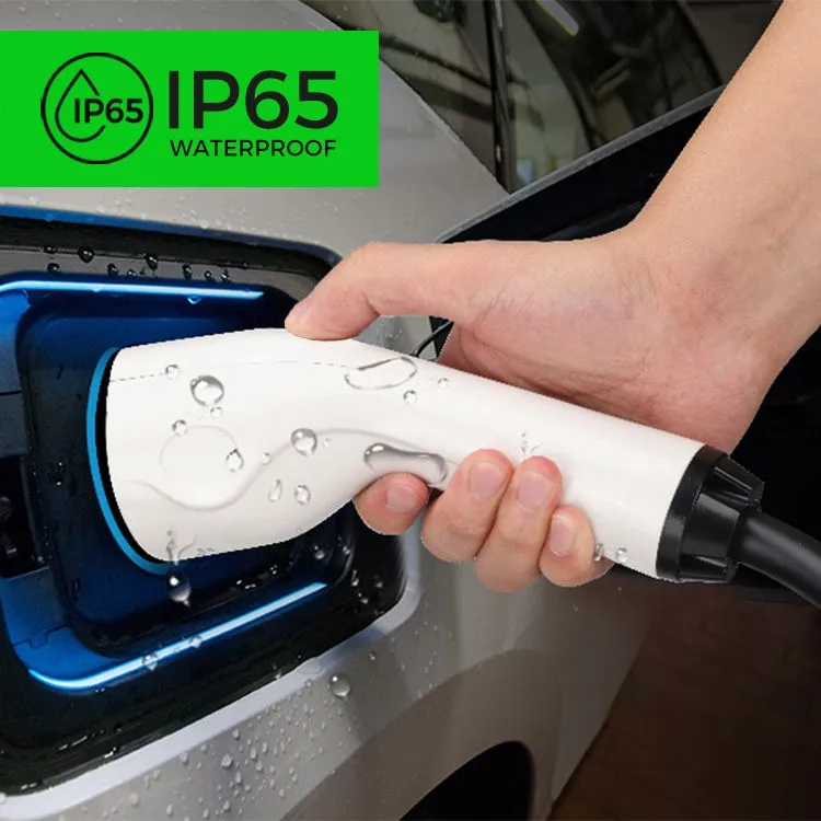نوع مقبض شحن الكهرباء 2 رأس مسدس شحن التيار المتردد IP54 موصل السيارة شاحن السيارة الكهربائية