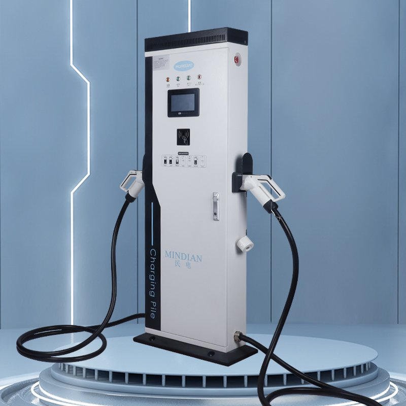 22kw 43kw مثبت على الأرض Type1 Type2 محطة شحن كهربائية للمركبات الكهربائية والحافلات والسيارات المصنعة