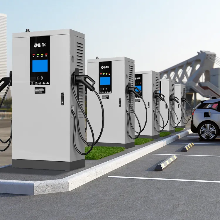 شاحن سريع عالي القدرة للتيار المباشر للمركبات الكهربائية، 60-240kw