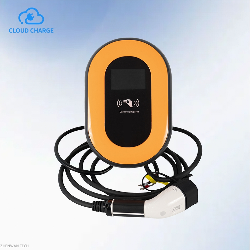 حل الطاقة الذكية للمركبات الكهربائية مع شحن سريع وتصميم حديث في شاحن 7kw تيار متردد