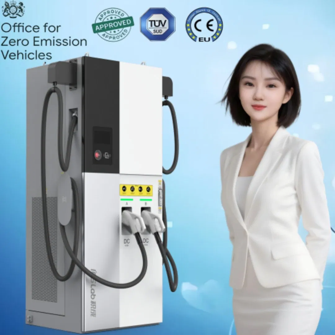 60kw 120kw 160kw 240kw محطة شحن سريع للسيارات الكهربائية مع بطارية تيار مباشر مع Ocpp1.6 شهادات CE TUV