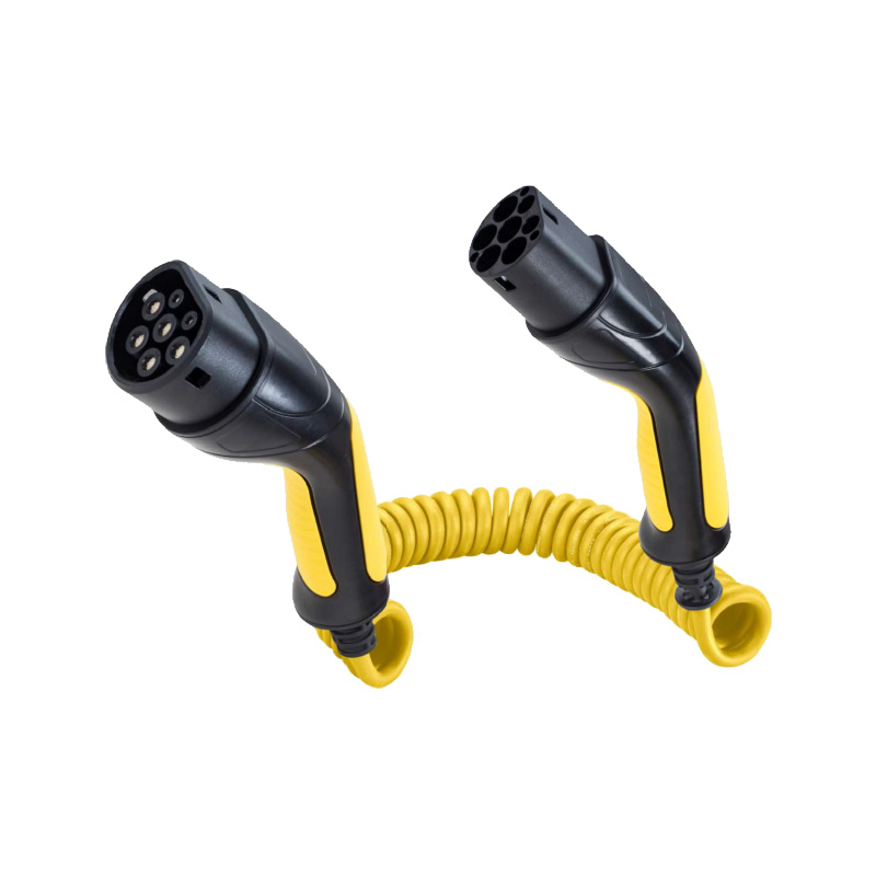 EU Standard Portable Electric Car EV Charger 3.7-22kw Adjustable Power 16A 32A Dual-Head Charging Gun New Condition AC 380V Charging Cable
