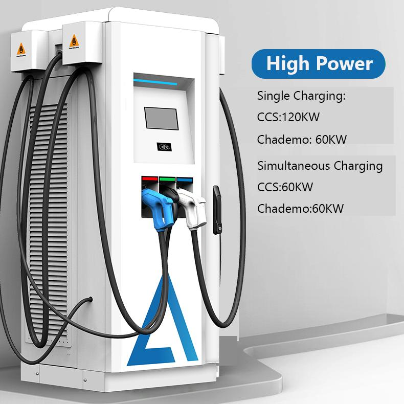 150kw شاحن سريع للسيارات الكهربائية شحن محطة شحن السيارات الكهربائية CCS Ocpp