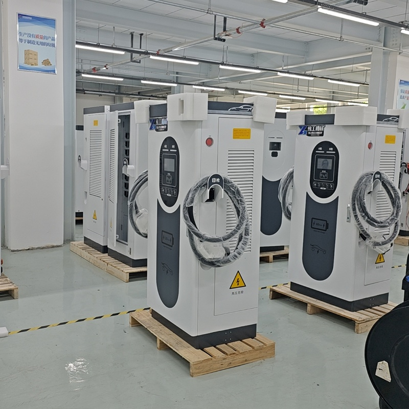 60kw شاحن مزدوج للتيار المباشر للحافلات الكهربائية والشاحنات الصغيرة
