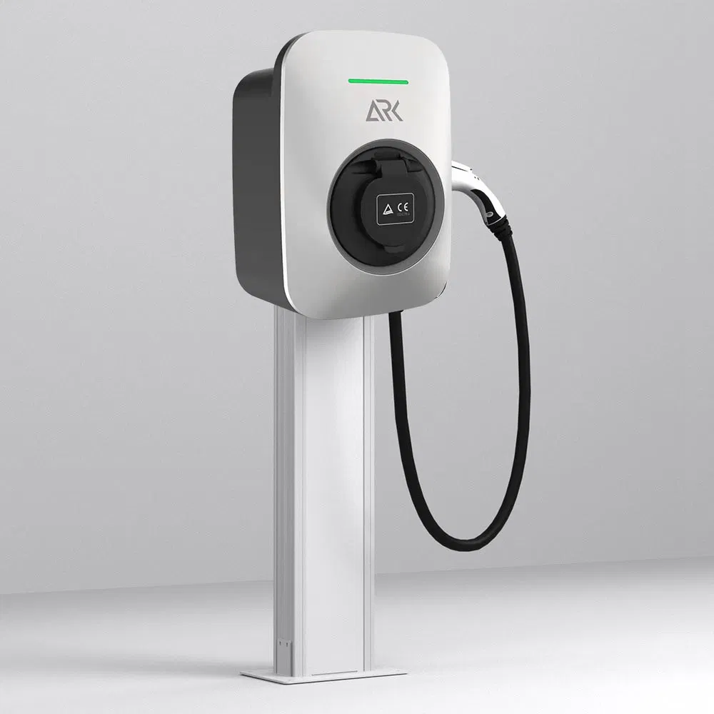 7kw نوع 2 شواحن السيارات الكهربائية المثبتة على الحائط