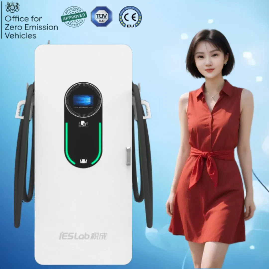 20kw 30kw 40kw محطة شحن بطاريات السيارات الكهربائية السريعة بالتيار المستمر مع شهادة CE CCS2