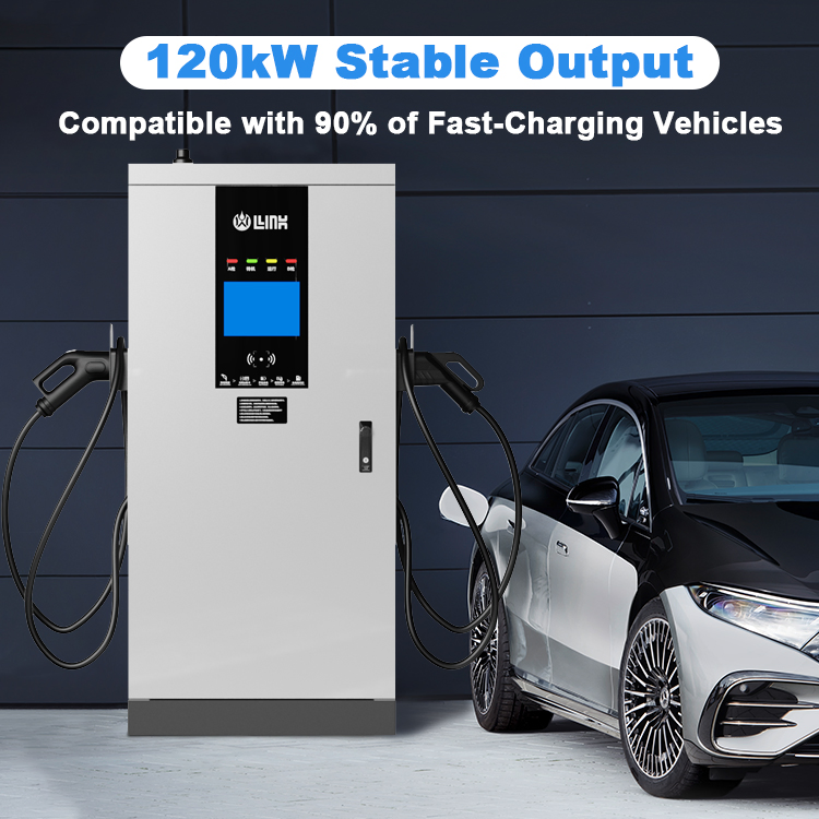 شاحن سريع عالي القدرة للتيار المباشر للمركبات الكهربائية، 60-240kw