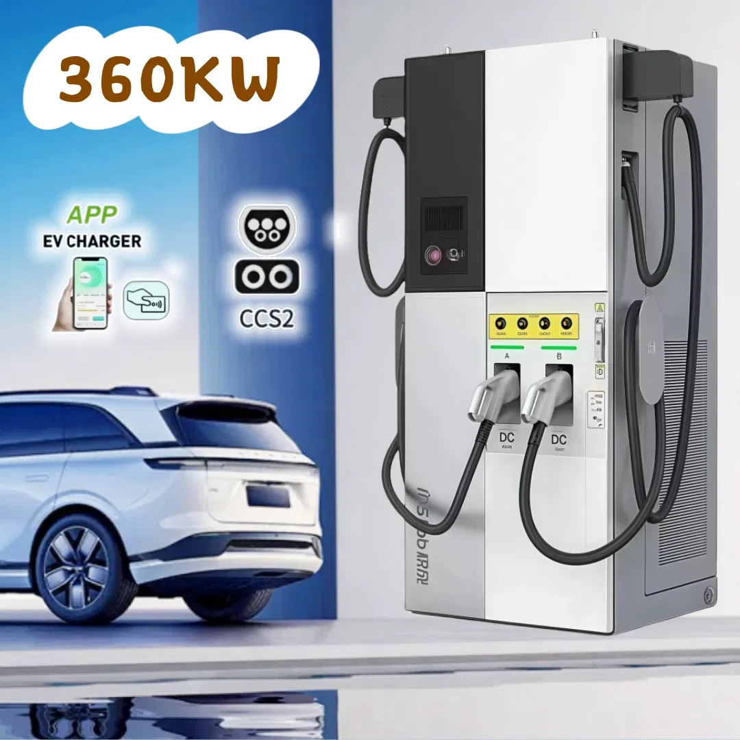 تكنولوجيا جديدة CCS2 60kw 80kw 120kw 160kw 180kw 240kw 320kw 360kw محطة شحن سريع للسيارات الكهربائية للشاحنات والحافلات