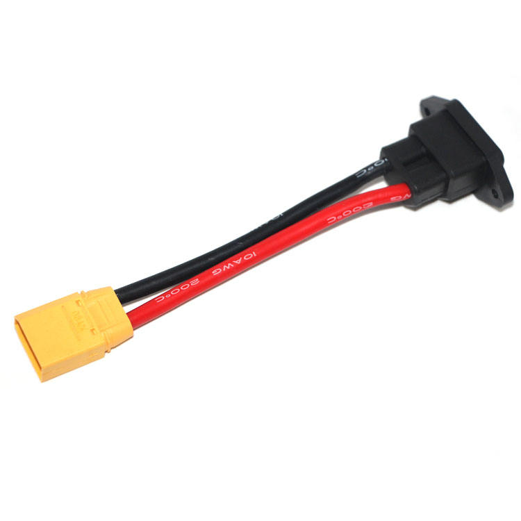 موصل سلك شحن بطارية السيارة ذكر أنثى Xt60 Xt60h Xt90 إلى 3pin مقبس الطاقة 10AWG كابل شحن دراجة كهربائية للطاقة الجديدة