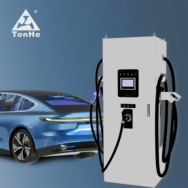 150kw 200kw 400kw نظام حل محطة شحن سريع للسيارات الكهربائية المعتمدة من CE CCS شاديمو Actype2