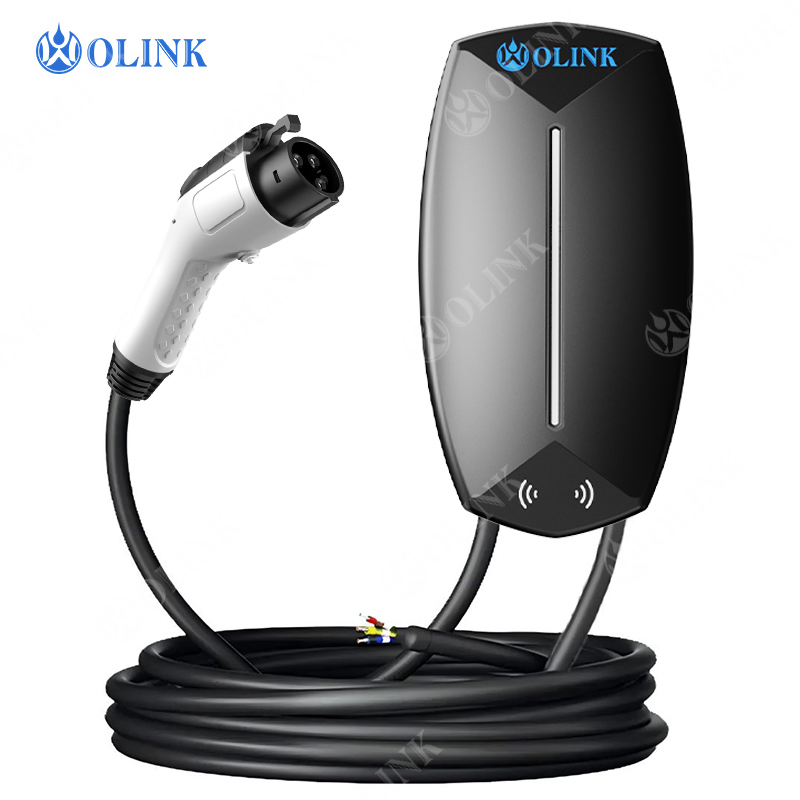 شاحن سيارة كهربائية Olink Gbt مستوى 2 - 11kw/22kw معتمد من CE