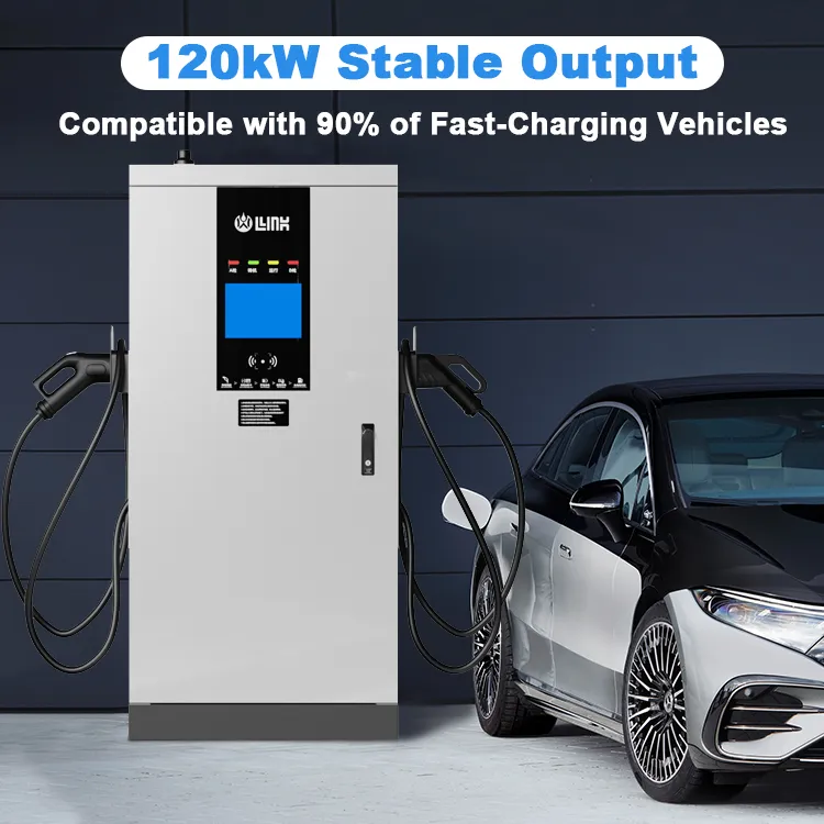 شاحن سريع عالي القدرة للتيار المباشر للمركبات الكهربائية، 60-240kw