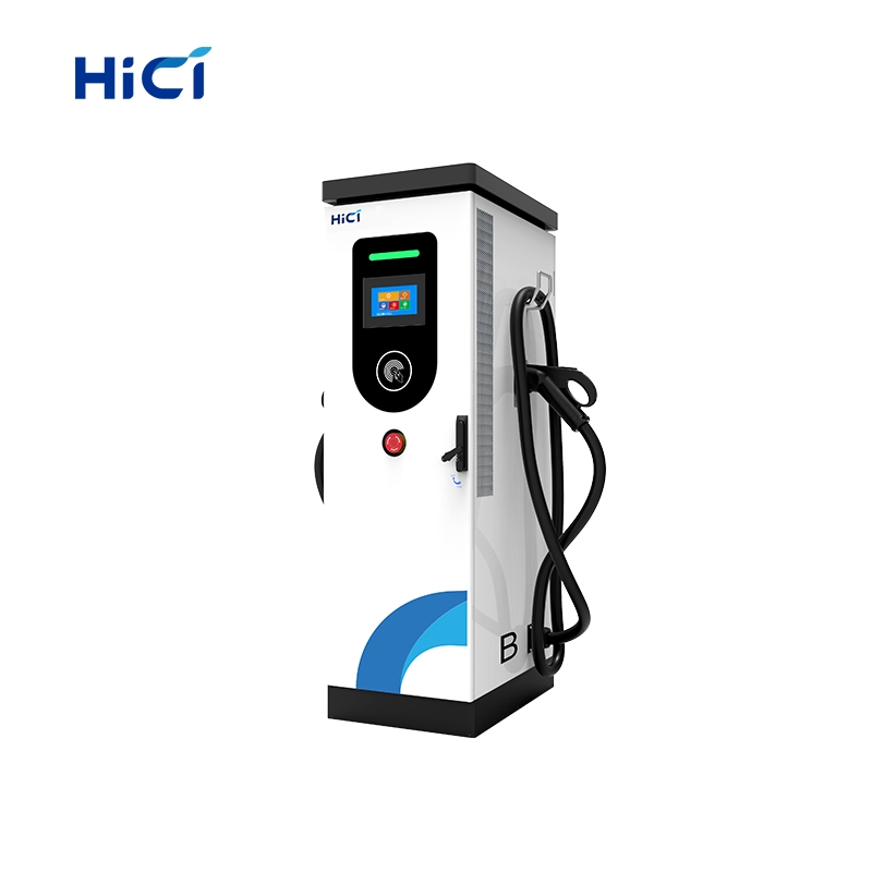 محطة شحن كهربائية للسيارات الكهربائية مثبتة على الحائط 60-160kw شاحن سريع مباشر