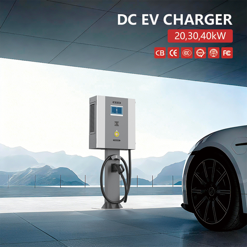 شاحن سريع عالي القدرة 120kw محطة شحن كهربائية للسيارات الكهربائية CCS1 CCS2