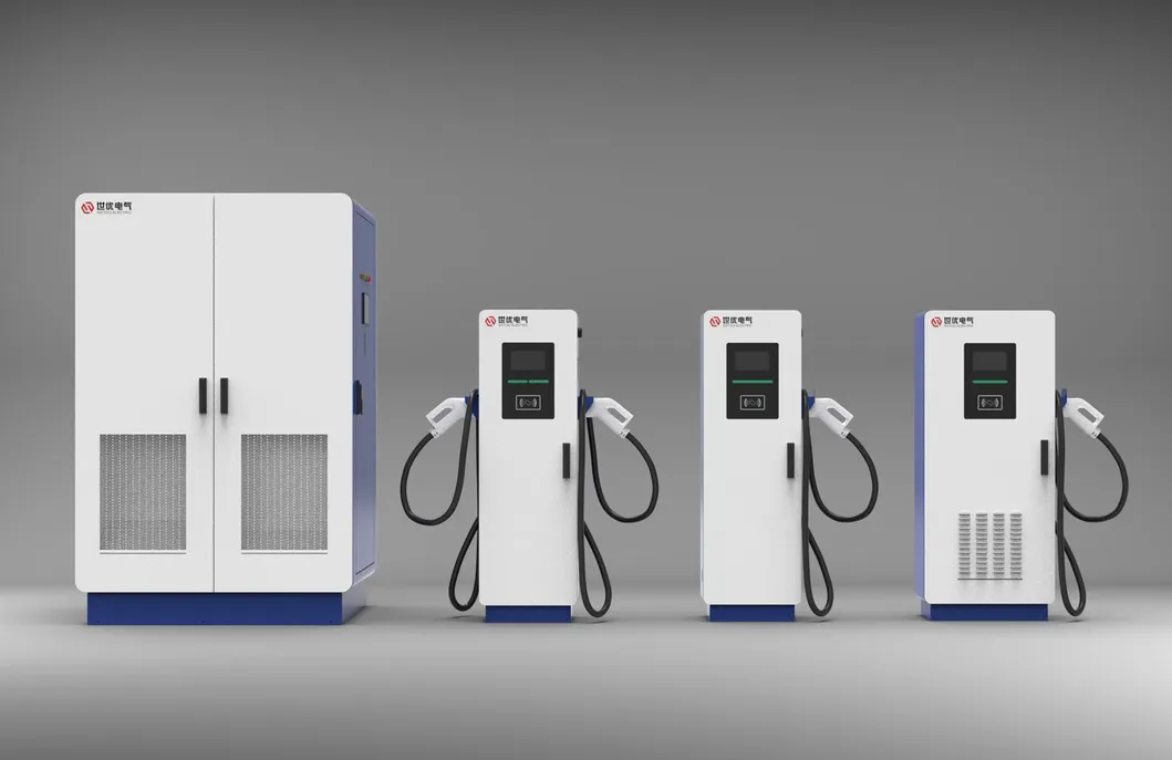 شاحن سريع للسيارات الكهربائية من نوع تقسيم الطاقة العالية 360kw 480kw 640kw محطة شحن سريع للسيارات الكهربائية