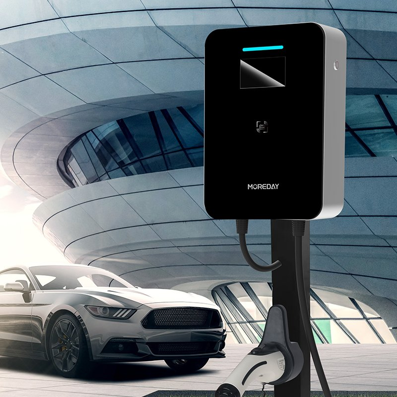 محطة شحن كهربائية مثبتة على الحائط للسيارات الكهربائية 7kw 11kw 22kw وحدة شحن منزلية جديدة للطاقة