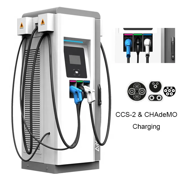 150kw شاحن سريع للسيارات الكهربائية شحن محطة شحن السيارات الكهربائية CCS Ocpp