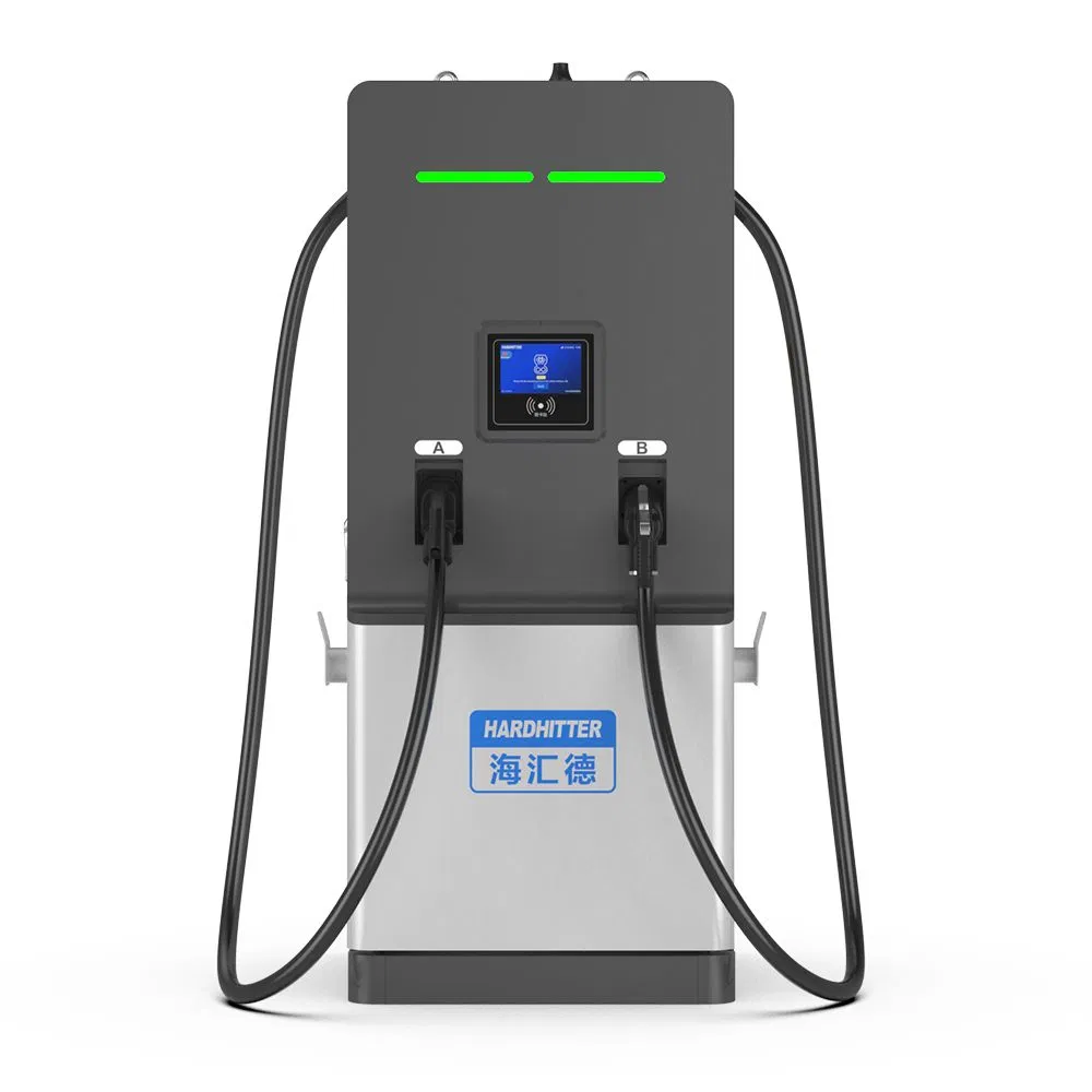 حل شحن تيار مباشر متقدم 320kw للسيارات الكهربائية - CCS2 ومعتمد من GB/T، جاهز لشاديمو